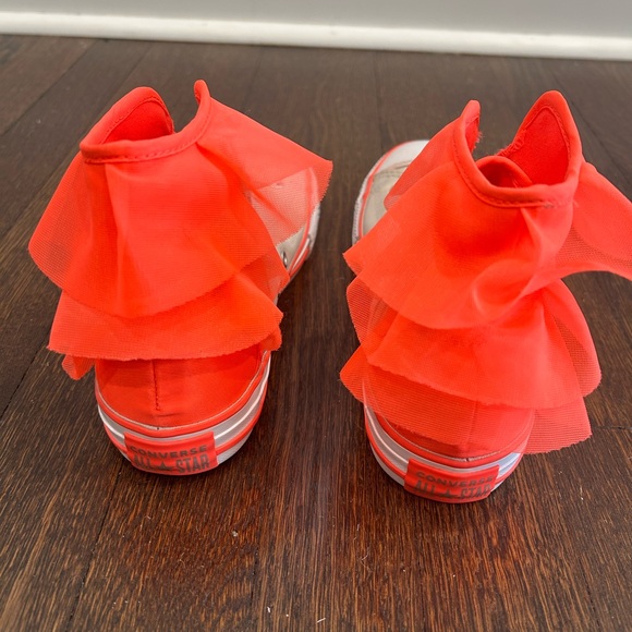 NWOB Converse Chuck Taylor All Star Block Party Tulle Sneakers Kids size 3Y - Picture 5 of 6